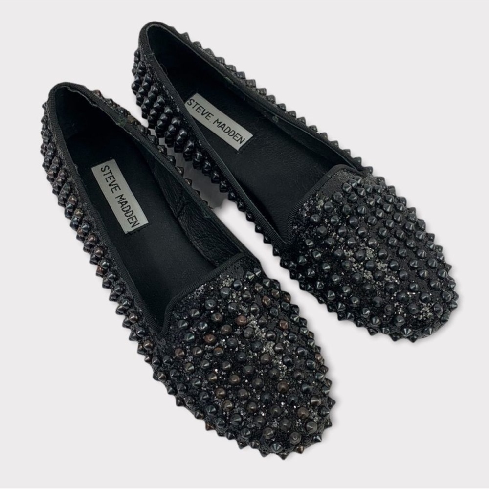 Steve Madden Studlyy Spike Studded Loafers